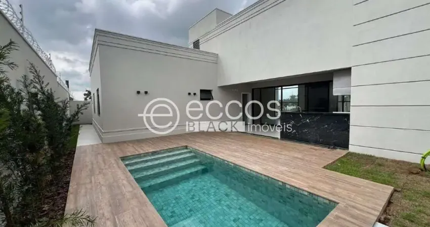 Casa em condomínio à venda, 3 quartos, 3 suítes, 4 vagas, laranjeiras - uberlândia/mg