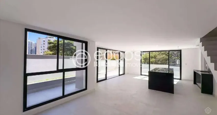 Apartamento duplex à venda, 3 quartos, 3 suítes, 3 vagas, funcionários - belo horizonte/mg