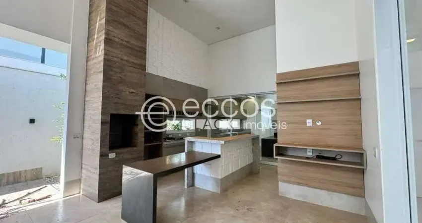 Casa em condomínio para aluguel, 3 quartos, 3 suítes, 4 vagas, granja marileusa - uberlândia/mg