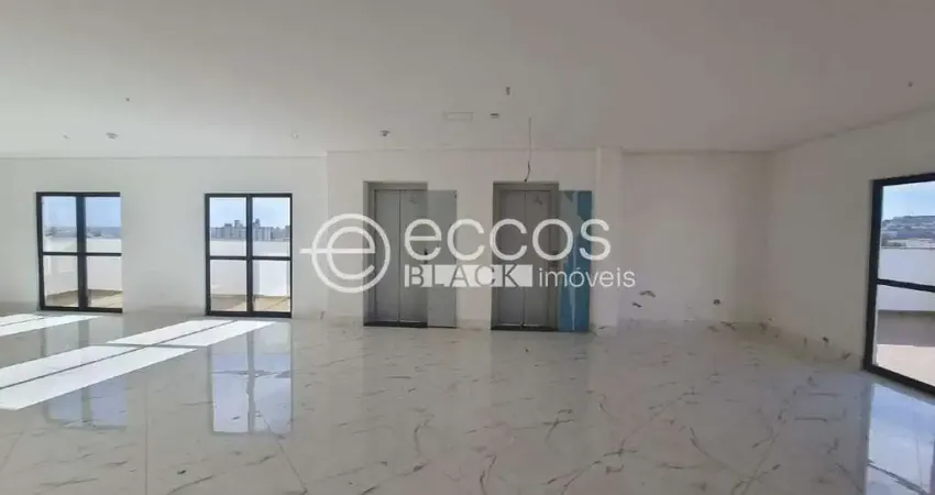 Cobertura à venda, 1 quarto, 10 vagas, tibery - uberlândia/mg