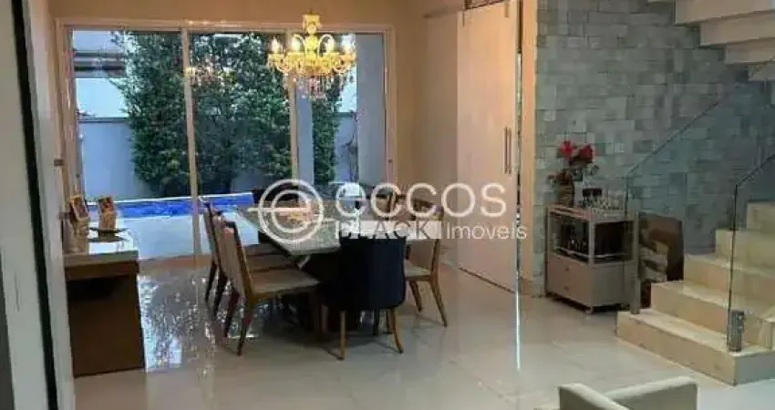 Casa em condomínio para aluguel, 3 quartos, 3 suítes, 2 vagas, nova uberlândia - uberlândia/mg
