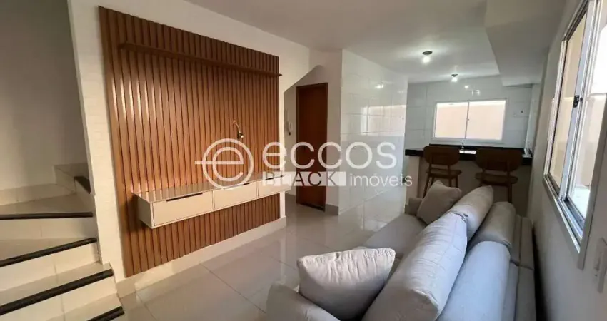 Casa para aluguel, 2 quartos, 1 suíte, 1 vaga, cidade jardim - uberlândia/mg