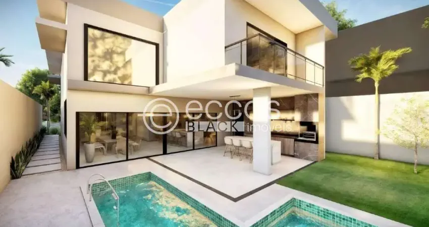 Casa em condomínio à venda, 3 quartos, 3 suítes, granja marileusa - uberlândia/mg