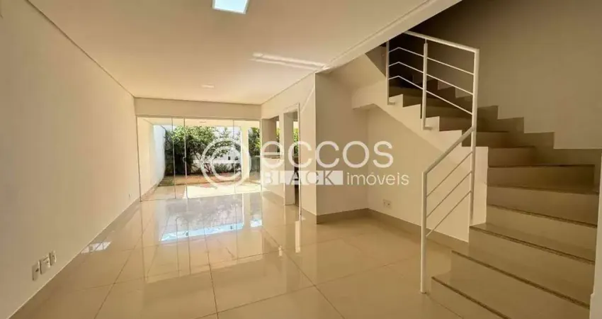 Casa em condomínio para aluguel, 3 quartos, 3 suítes, 2 vagas, jardim karaíba - uberlândia/mg