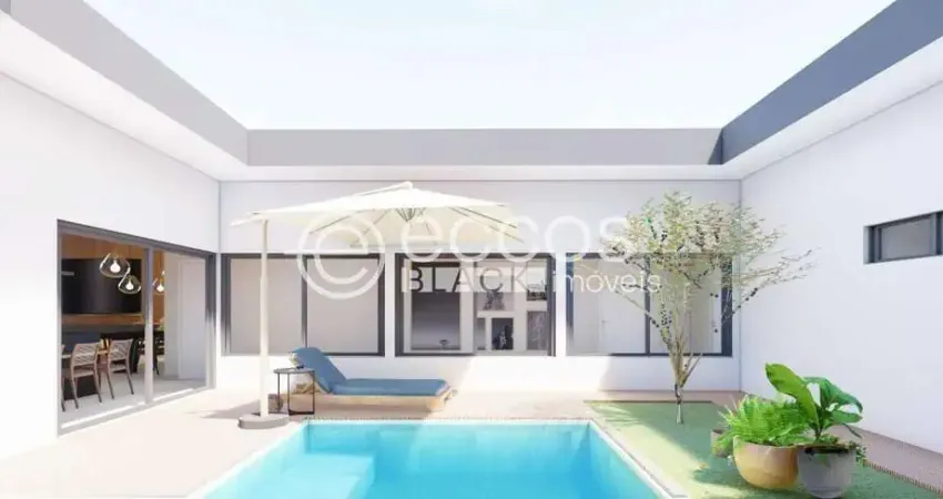 Casa em condomínio à venda, 3 quartos, 3 suítes, 2 vagas, loteamento portal do vale ii - uberlândia/mg