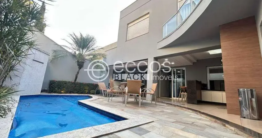 Casa em condomínio à venda, 5 quartos, 5 suítes, 4 vagas, gávea - uberlândia/mg