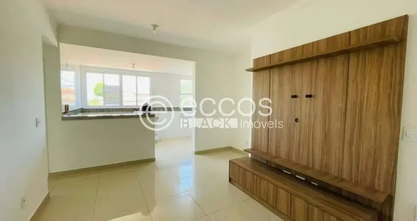 Apartamento para aluguel, 2 quartos, 1 suíte, 1 vaga, santa mônica - uberlândia/mg