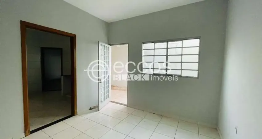 Casa para aluguel, 1 quarto, 1 vaga, santa mônica - uberlândia/mg