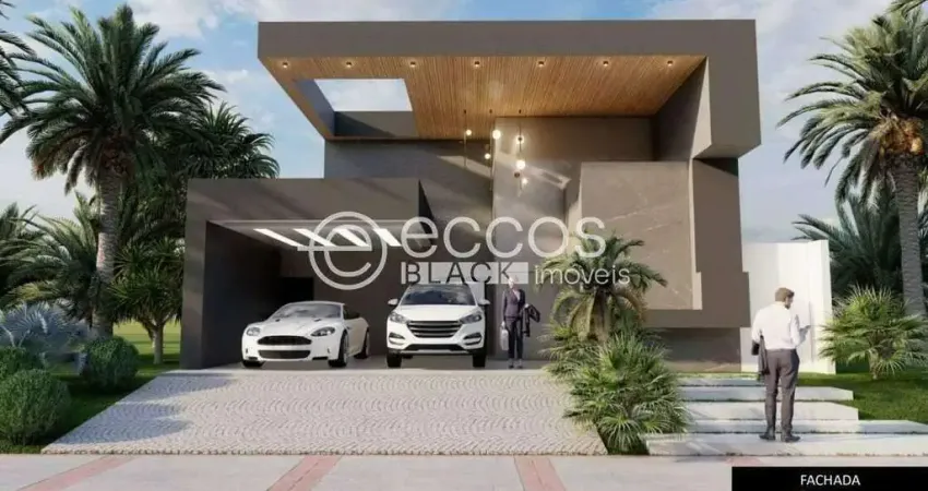 Casa em condomínio à venda, 3 quartos, 3 suítes, 2 vagas, laranjeiras - uberlândia/mg