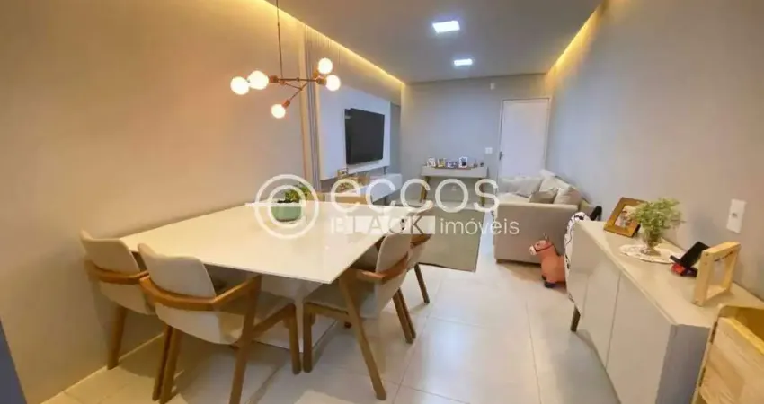 Casa em condomínio à venda, 3 quartos, 1 suíte, 2 vagas, aclimação - uberlândia/mg