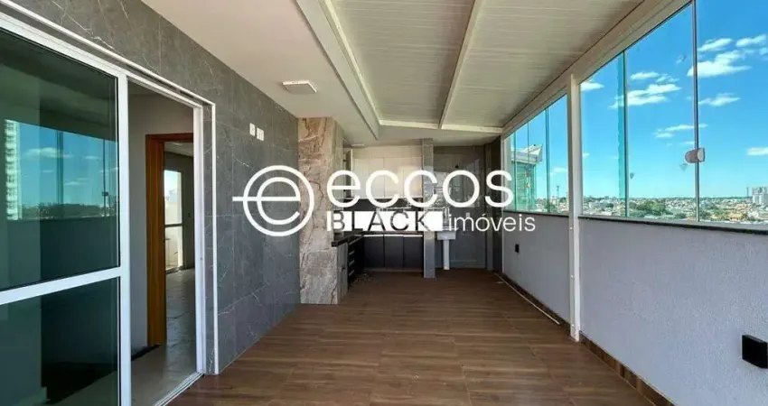 Cobertura à venda, 3 quartos, 1 suíte, 2 vagas, lídice - uberlândia/mg