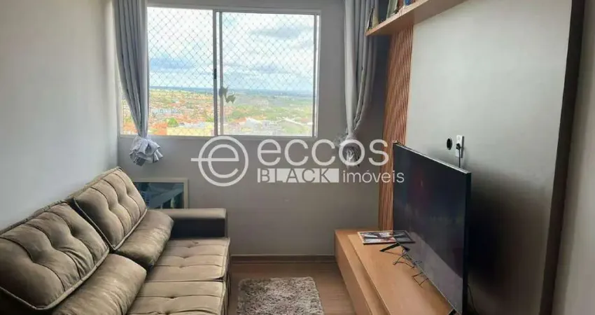 Apartamento à venda, 2 quartos, 1 vaga, jardim libânio - uberaba/mg