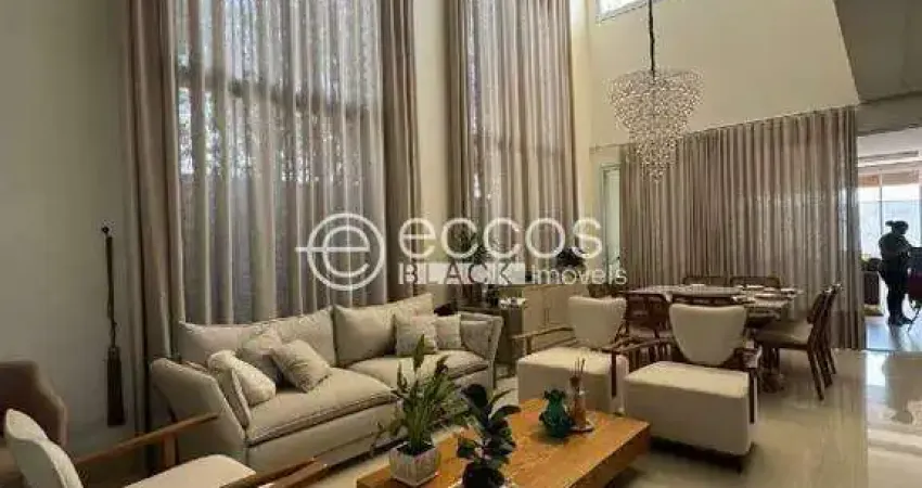 Casa em condomínio para aluguel, 4 quartos, 4 suítes, shopping park - uberlândia/mg