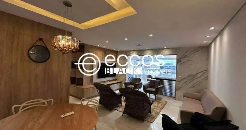 Apartamento para aluguel, 3 quartos, 3 suítes, jardim karaíba - uberlândia/mg