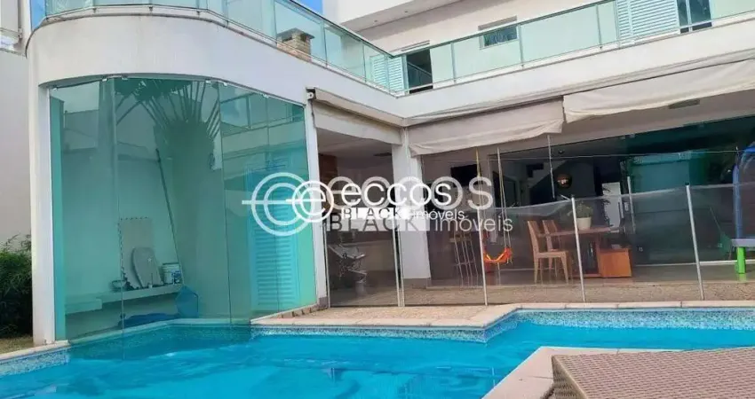 Casa em condomínio para aluguel, 3 quartos, 3 suítes, 4 vagas, lagoinha - uberlândia/mg