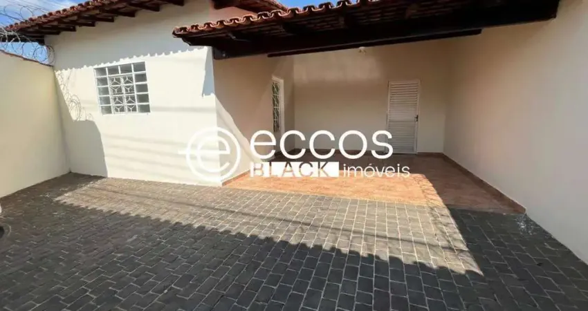 Casa para aluguel, 3 quartos, 1 suíte, 2 vagas, santa mônica - uberlândia/mg