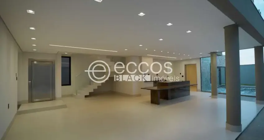 Casa em condomínio à venda, 4 quartos, 4 suítes, 4 vagas, gávea - uberlândia/mg