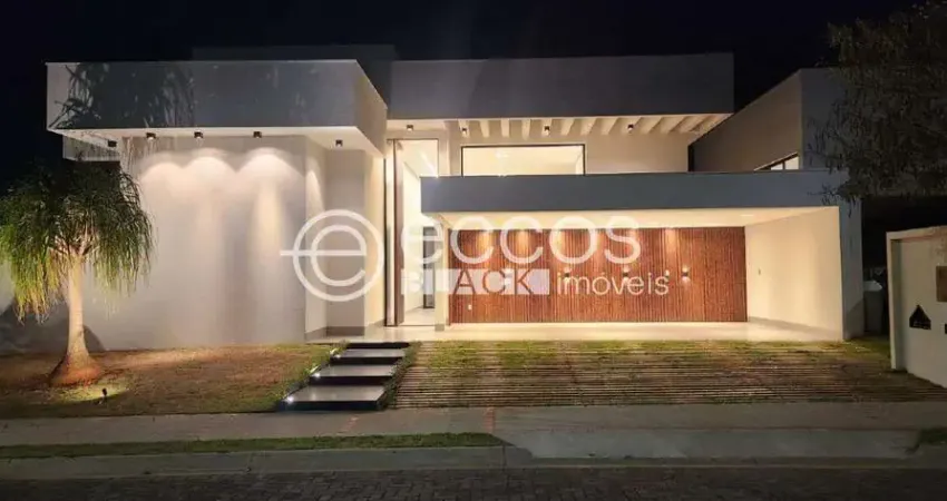 Casa em condomínio para aluguel, 3 quartos, 3 suítes, 3 vagas, laranjeiras - uberlândia/mg