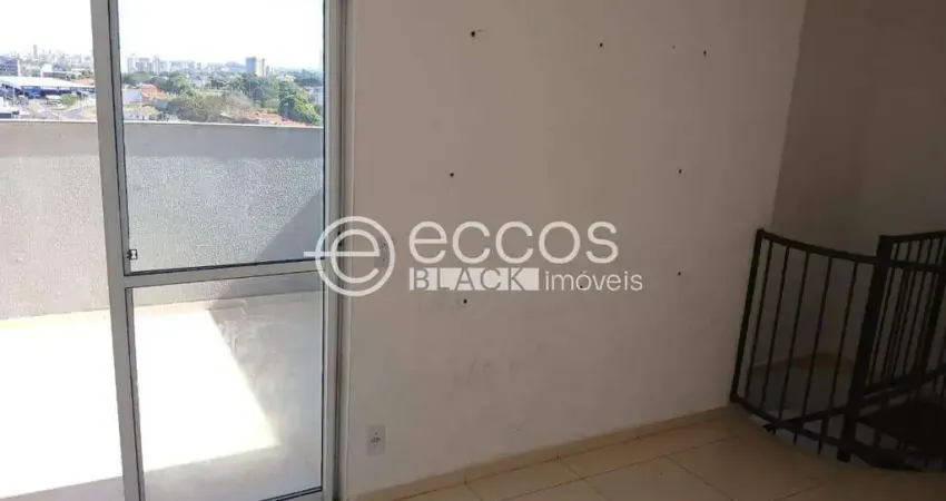 Cobertura para aluguel, 2 quartos, 2 vagas, conjunto manoel mendes - uberaba/mg