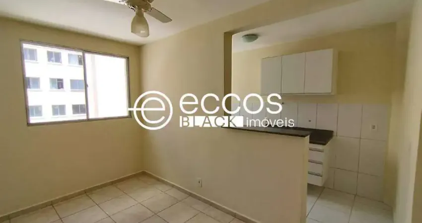 Apartamento para aluguel, 2 quartos, 1 vaga, bom retiro - uberaba/mg