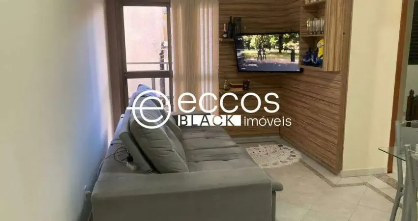 Apartamento à venda, 2 quartos, 1 suíte, 1 vaga, santa mônica - uberlândia/mg