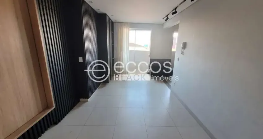 Apartamento para aluguel, 2 quartos, 1 suíte, 1 vaga, santa mônica - uberlândia/mg