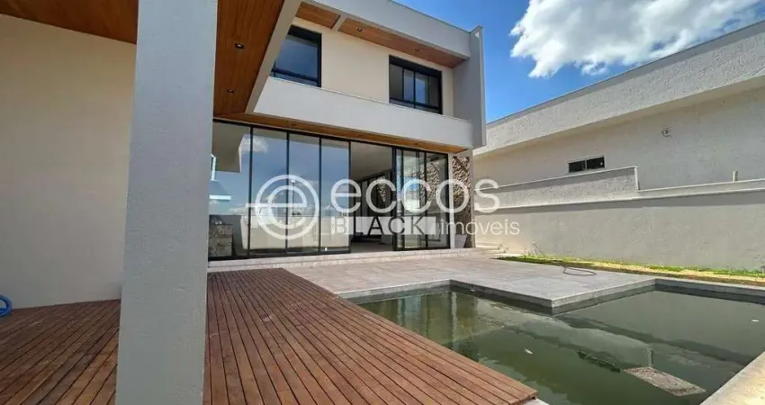 Casa em condomínio à venda, 5 quartos, 5 suítes, 4 vagas, nova uberlândia - uberlândia/mg