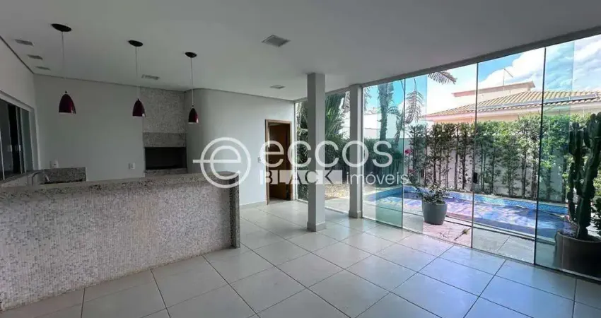 Casa em condomínio para aluguel, 3 quartos, 3 suítes, nova uberlândia - uberlândia/mg