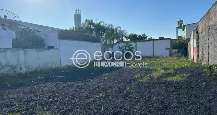 Terreno comercial à venda na Avenida Fernando Vilela, 1543, Martins, Uberlândia