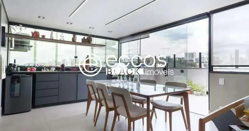 Cobertura à venda, 2 quartos, 1 suíte, 2 vagas, estoril - belo horizonte/mg