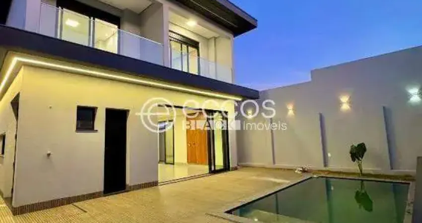 Casa em condomínio à venda, 4 quartos, 4 suítes, 4 vagas, Granja Marileusa - Uberlândia/MG