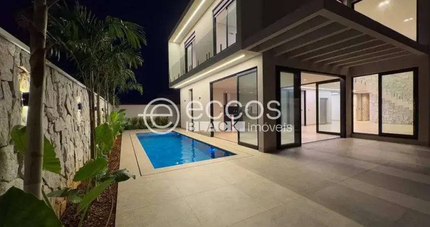 Casa em condomínio à venda, 4 quartos, 4 suítes, 4 vagas, granja marileusa - uberlândia/mg