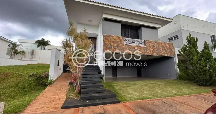 Casa em condomínio para aluguel, 3 quartos, 3 suítes, 3 vagas, gávea - uberlândia/mg