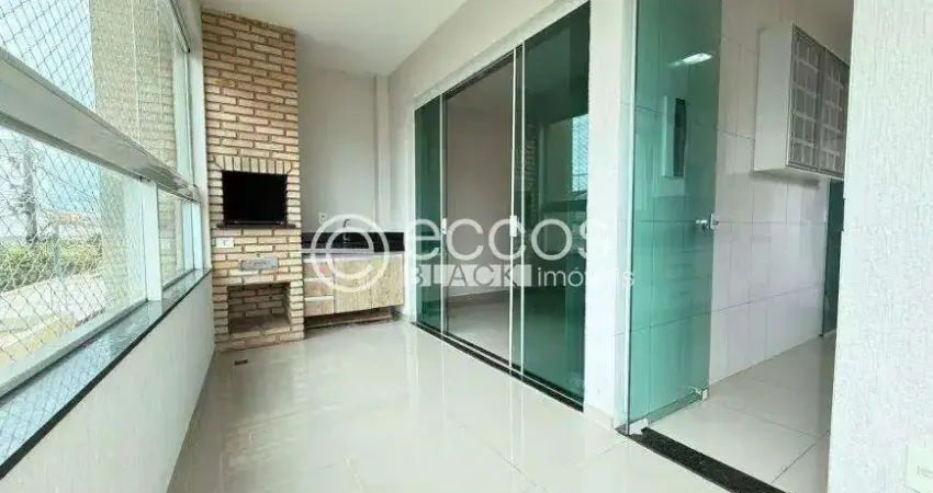 Apartamento para aluguel, 3 quartos, 1 suíte, 2 vagas, jardim botânico - uberlândia/mg