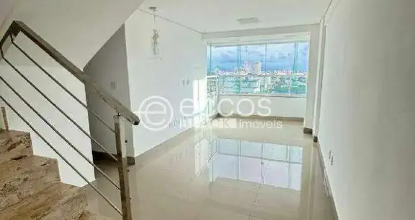 Cobertura à venda, 3 quartos, 3 suítes, 2 vagas, santa mônica - uberlândia/mg