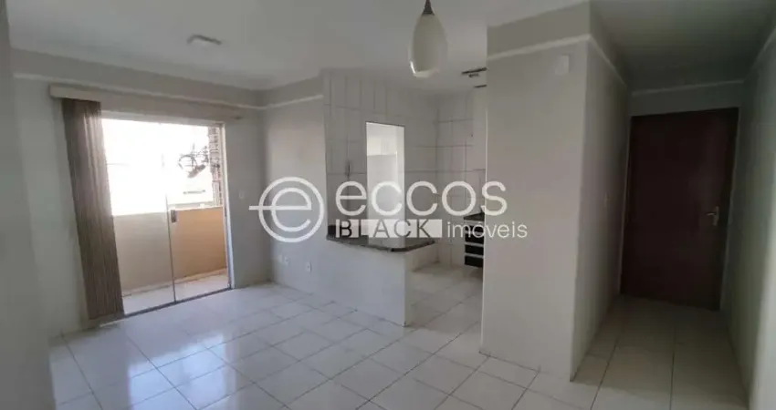 Apartamento para aluguel, 2 quartos, 1 suíte, 1 vaga, santa mônica - uberlândia/mg