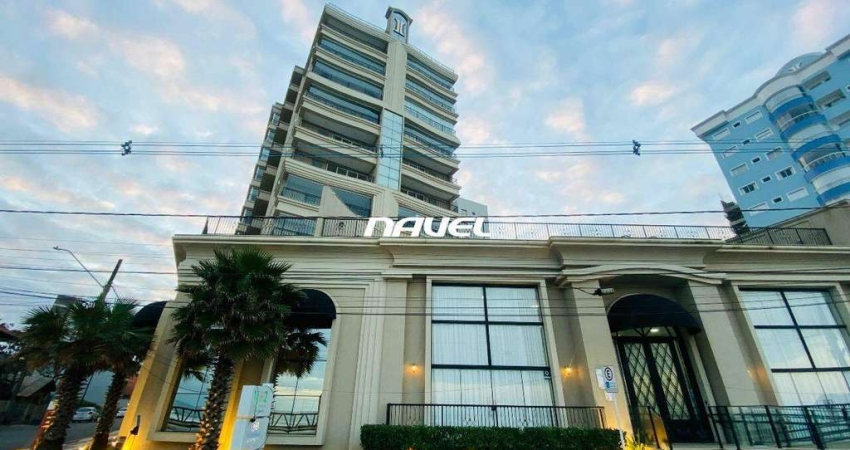 Apartamento Frente Mar com 3 Suítes e 141m² – Alto Padrão no Estilo Neoclássico com Lazer Completo.