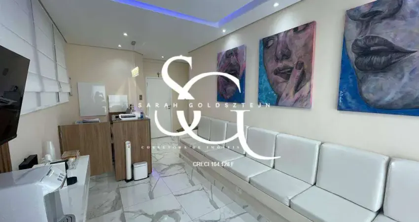 Sala comercial dividida em 2 salas de dentista e uma recepção