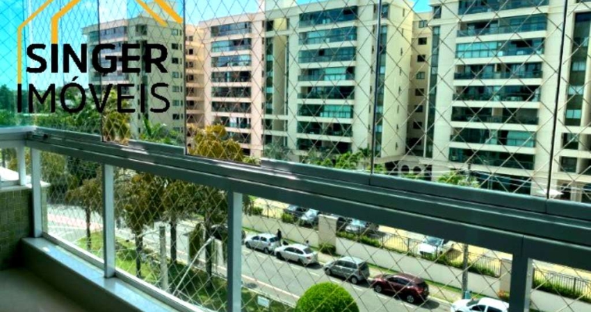 Lindo Aptº à Venda &gt; Alphaville I, SSA/Ba: 2 Quartos (1 Suíte), Ampla Sala, Varanda Gourmet, 3 Banheiros, 2 Vagas soltas, 84m², Infraestrutura Total