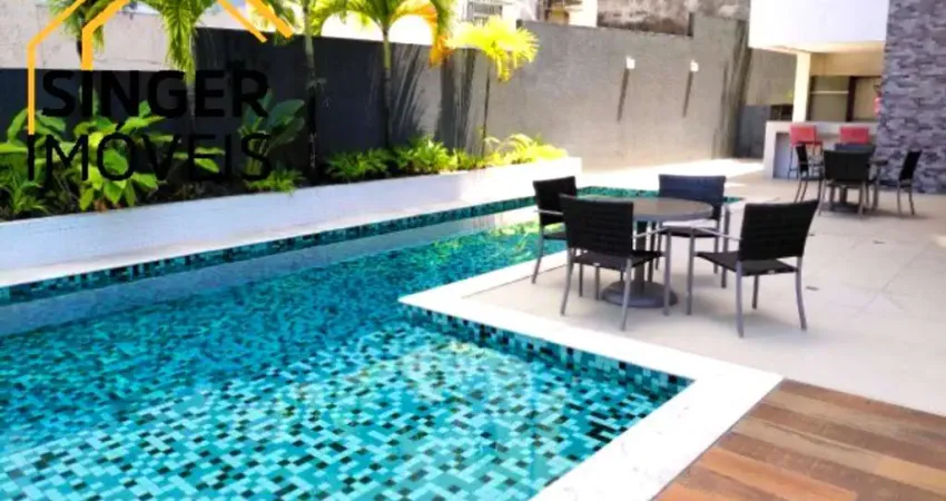 Belíssimo apartamento à venda na barra /ssa-ba: 3 suítes + 1 home tv (pode reverter p/ quarto), 183m², varanda integrada, 3 vagas, infraestrutura