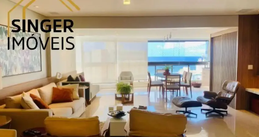 Lindo apartamento à venda > jd. armação > ssa/ba: 3 suítes, sala ampla, lavabo, varanda com churrasqueira, dependência, 4 vagas, área lazer e piscinas