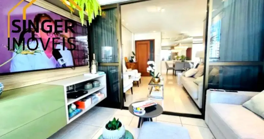 Excelente oportunidade: apartamento à venda em ssa/ba, cam. das árvores, 3 suítes, andar alto, nascente, ampla sala em 3 ambientes, 2 vagas, 142m²