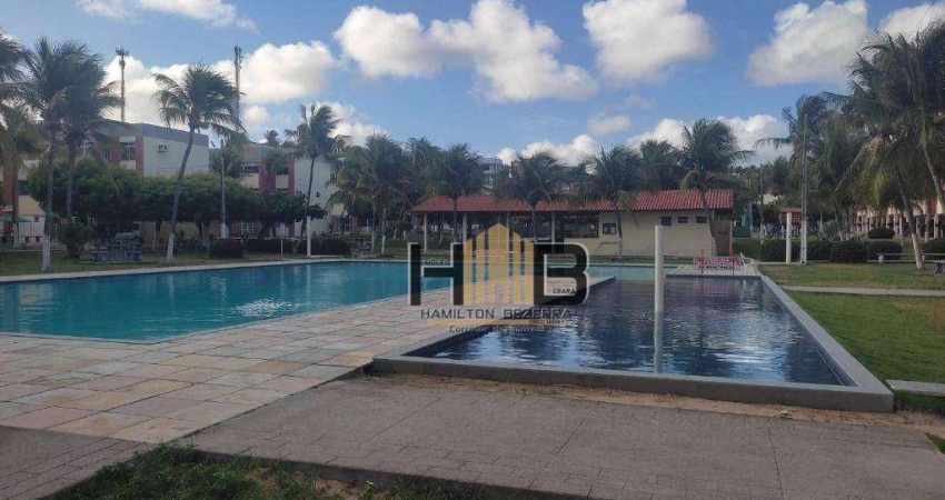 Condomínio Marina do Morro Branco 2 - Apartamento com 3 dormitórios para alugar, 63 m² - Lazer Completo - Carnaval em Morro Branco - Beberibe/CE
