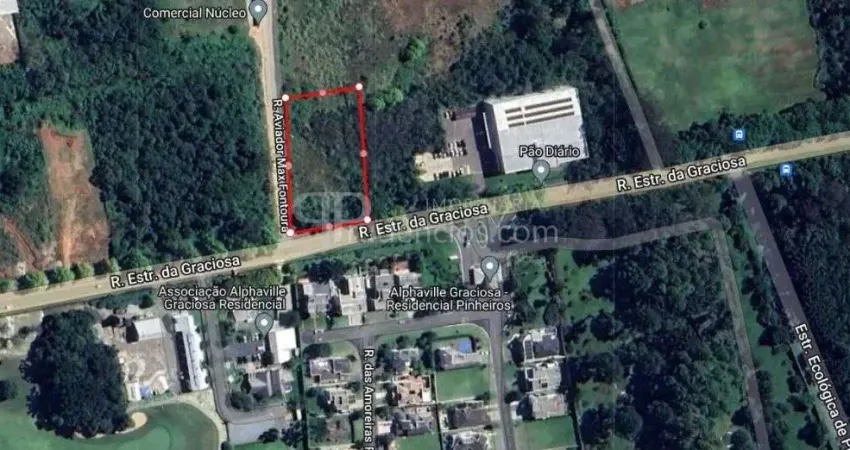 Terreno à venda, 2637.00 m2, alphaville graciosa, PINHAIS - PR