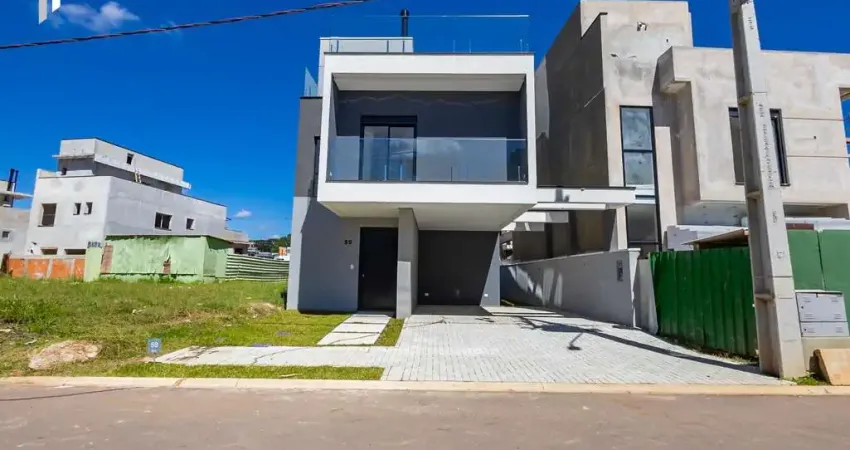 Casa com 3 suites, 170 m  por r  1.170.000,00 - santa cândida - curitiba pr