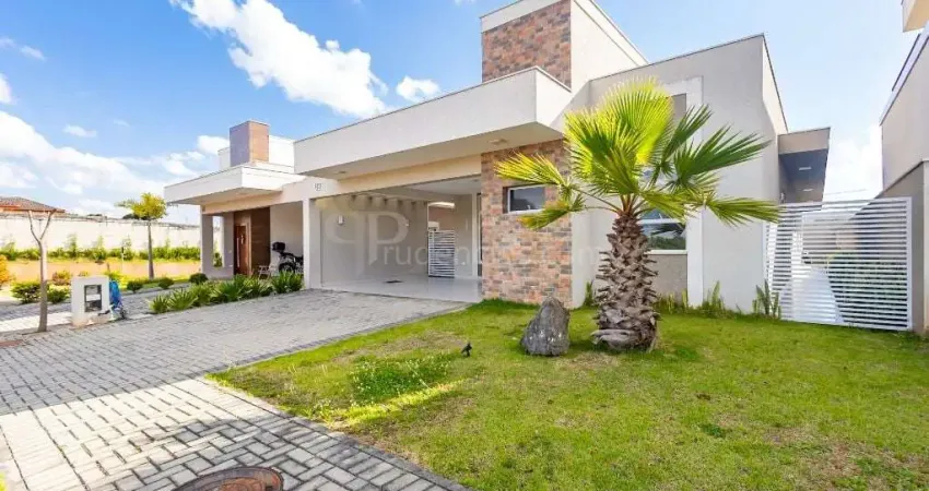 Casa terrea mobiliada no melhor condominio de campo largo - 4 dormitórios