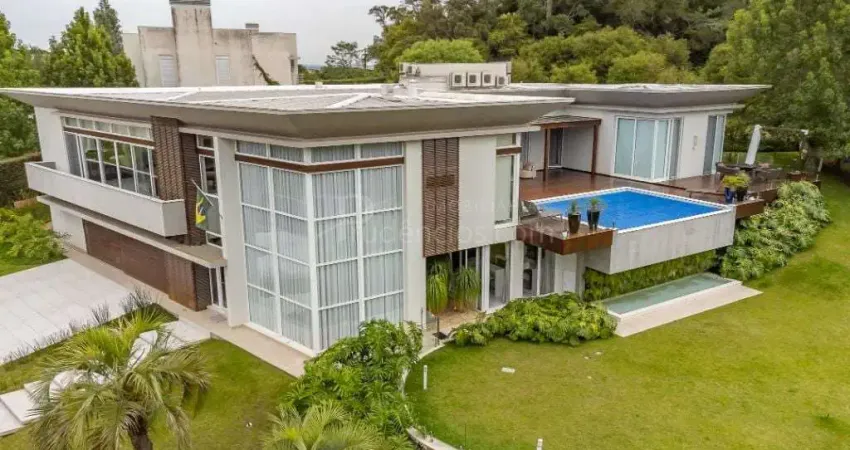Casa com 4 dormitórios à venda, 900 m  por r  14.900.000,00 - alphaville graciosa - pinhais pr