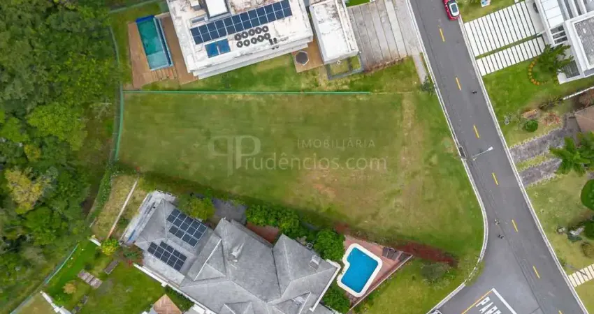 Terreno à venda fundo para mata, alphaville graciosa pinhais - pr