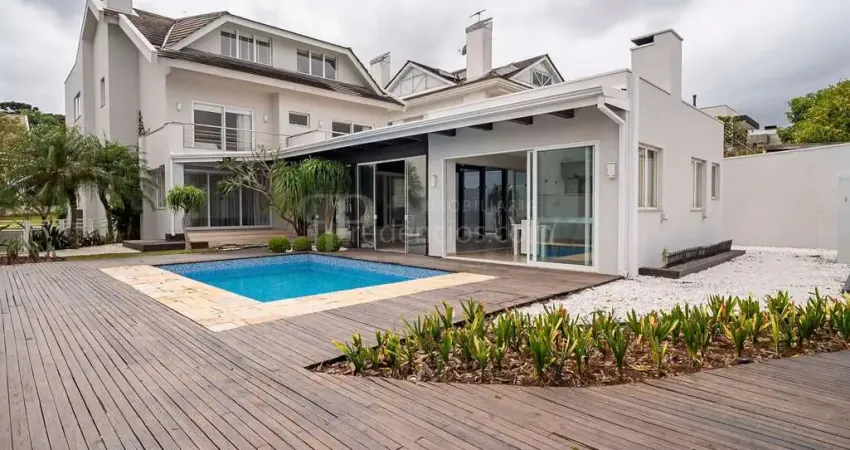 Casa à venda 4 dorm, 4 vagas e piscina no alphaville graciosa, pinhais - pr