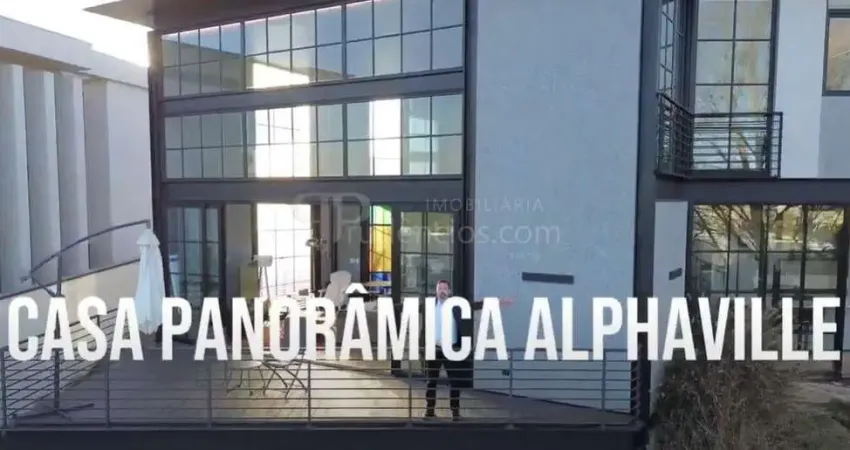 Casa com 355 m2 e 4 dormitórios à venda, terreno com 852 m2, alphaville graciosa, pinhais - pr